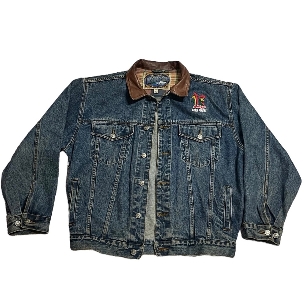 SOLD “Kellogs Corn Flakes” DENIM JACKET vintage